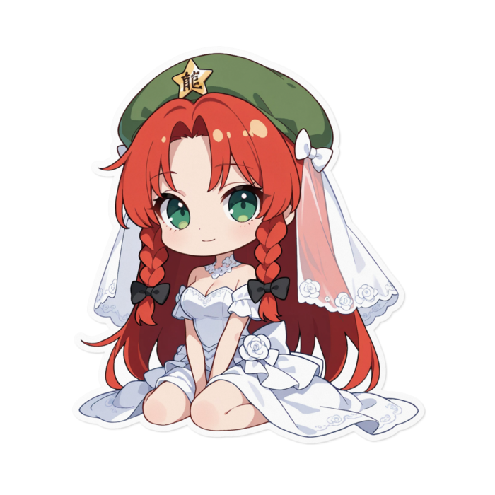 ステッカー - 160 x 160 (mm)(キャラのみ)