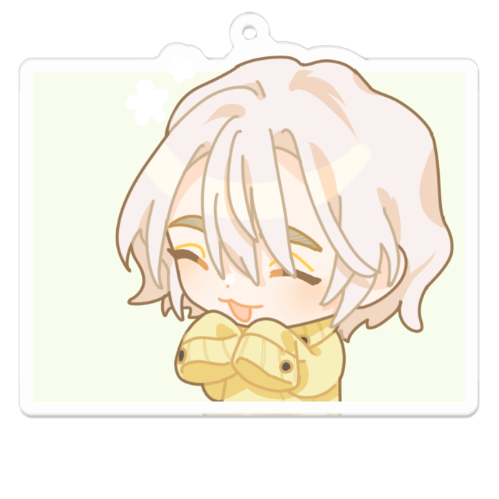 アクリルキーホルダー - 70 x 70 (mm)