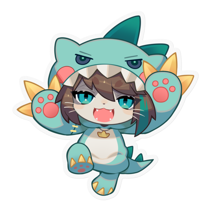 ステッカー - 100 x 100 (mm)