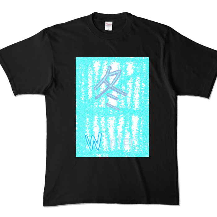 カラーTシャツ - XL - ブラック (濃色)