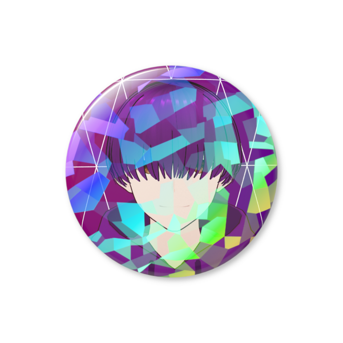 ホログラム缶バッジ - 56mm