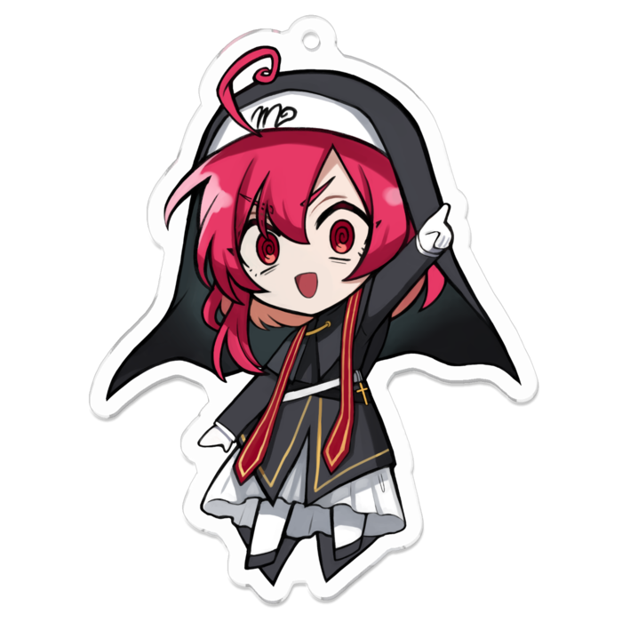 アクリルキーホルダー - 70 x 70 (mm)