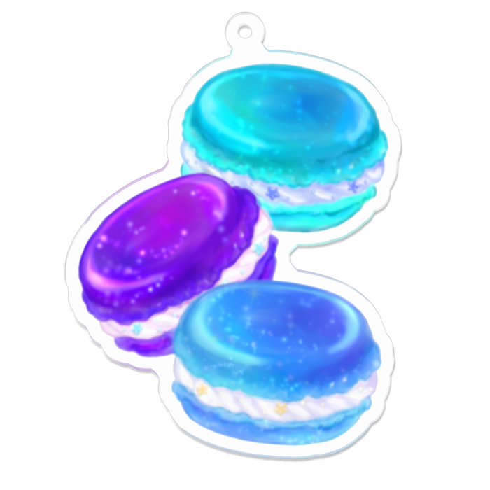 アクリルキーホルダー - 70 x 70 (mm)