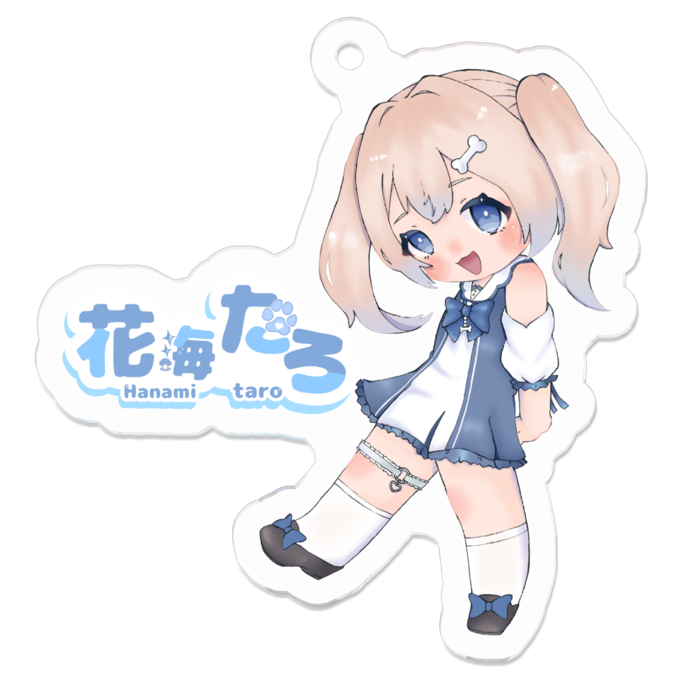 アクリルキーホルダー（コーティング） - 50 x 50 (mm)