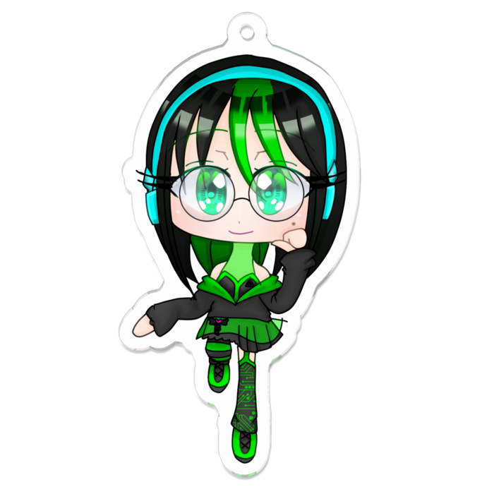 アクリルキーホルダー - 70 x 70 (mm)