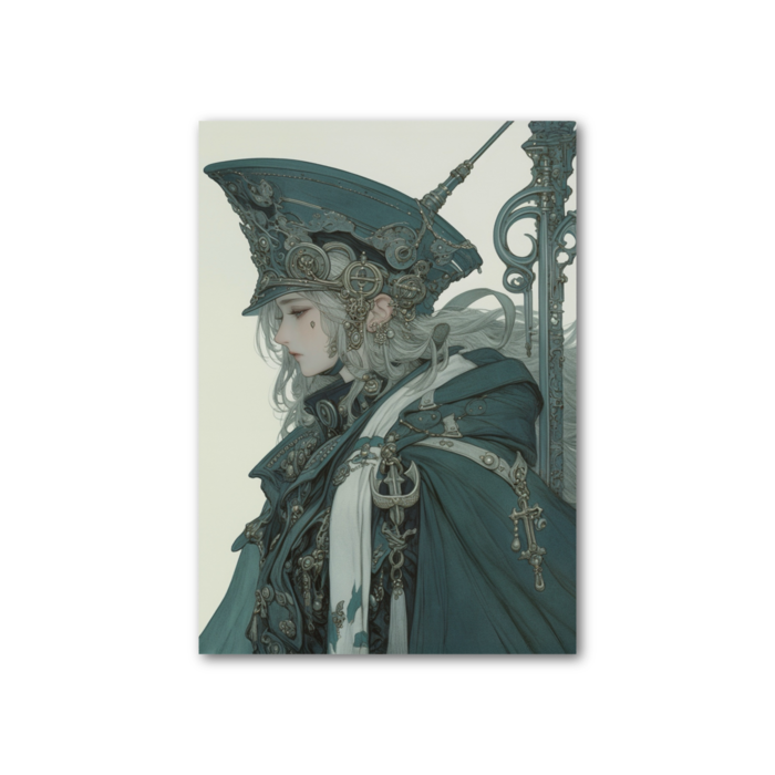 フォト風カード - 縦 - 片面