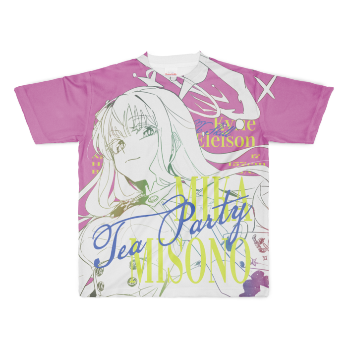 フルグラフィックTシャツ - XL - 正面印刷のみ