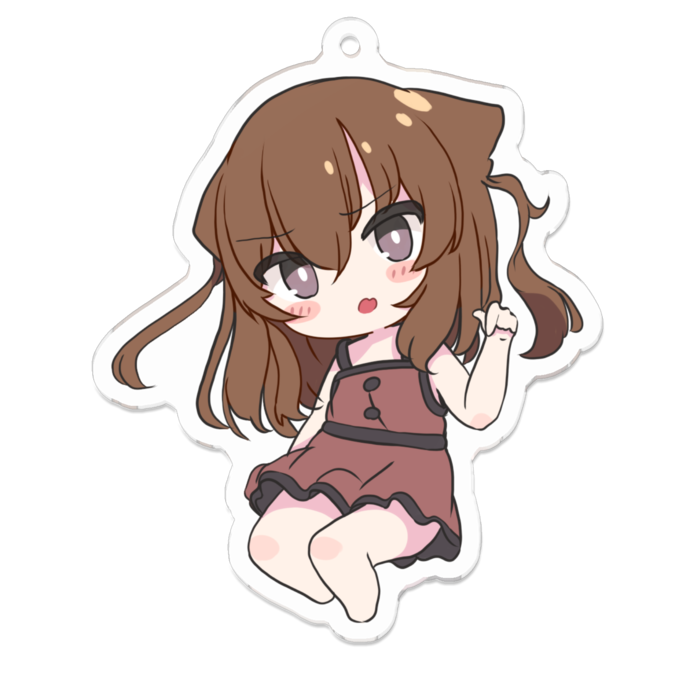 かぎっ娘イラストパンダカーver.まとめ　アクリルキーホルダー かぎっ娘イラストパンダカーver.まとめ アクリルキーホルダー