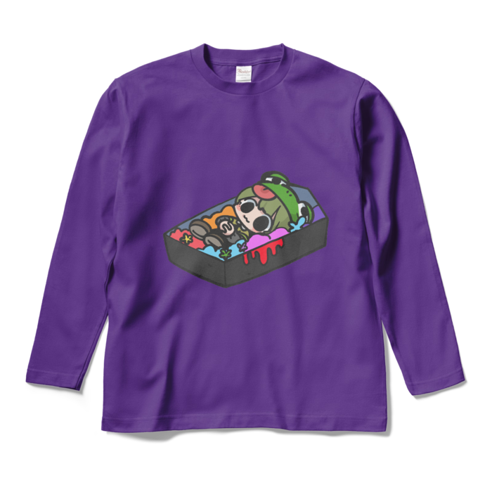 ロングスリーブTシャツ - M - パープル