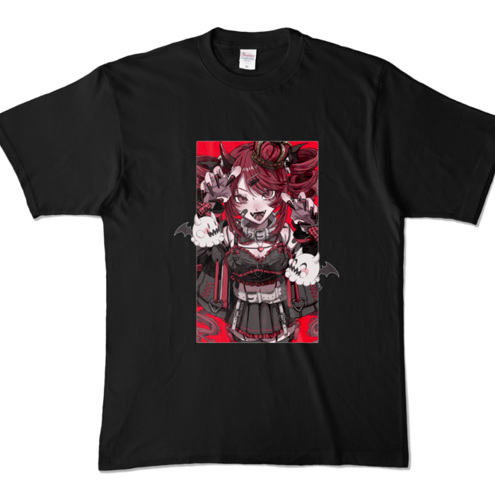 カラーTシャツ - XL - ブラック (濃色)