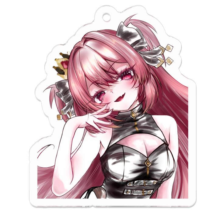 アクリルキーホルダー（コーティング） - 50 x 50 (mm)