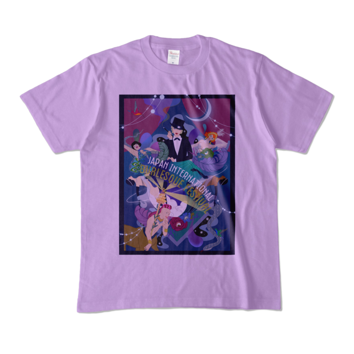 カラーTシャツ - M - ライトパープル (淡色)
