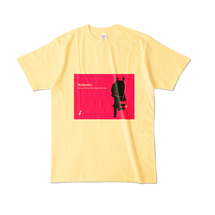 カラーTシャツ - L - ライトイエロー (淡色)
