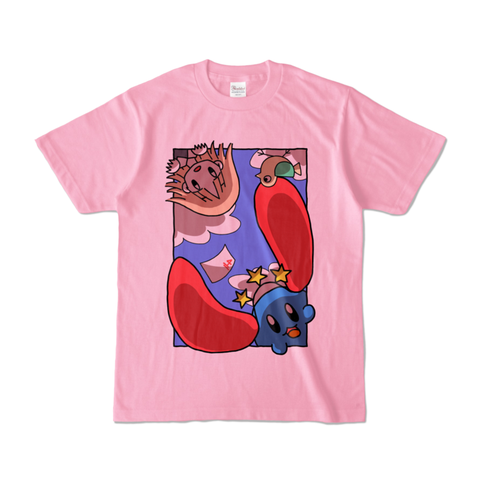カラーTシャツ - S - ピーチ (淡色)