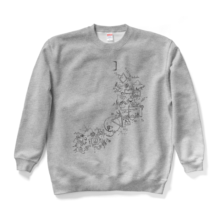 スウェット - XL - グレー