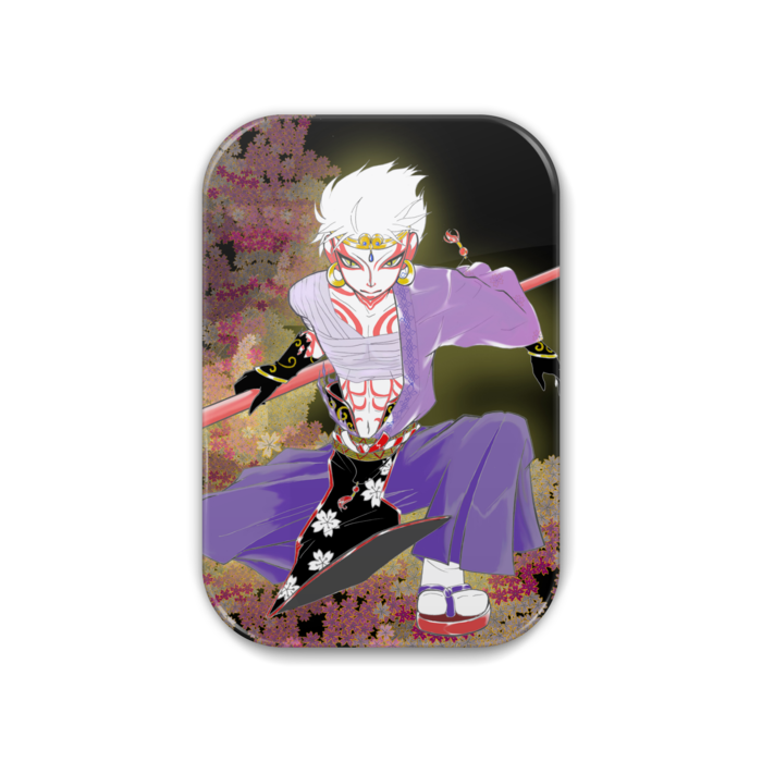 干支 猿 西遊記 悟空 カンバッチ レインボー ストーン Booth