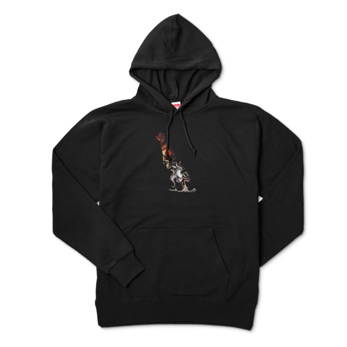 パーカー - XL - ブラック