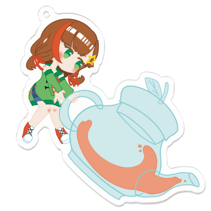 アクリルキーホルダー - 70 x 70 (mm)