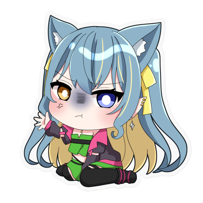 むすっ - 100 x 100 (mm)(3)