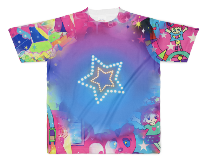 フルグラフィックTシャツ - XL - 正面印刷のみ