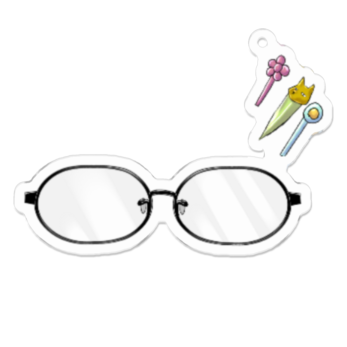  ""本体""アクキー- 70 x 70 (mm)