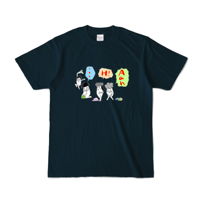 カラーTシャツ - S - ネイビー (濃色)