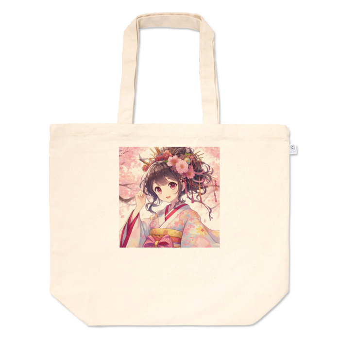 トートバッグ - L - プリント面積中