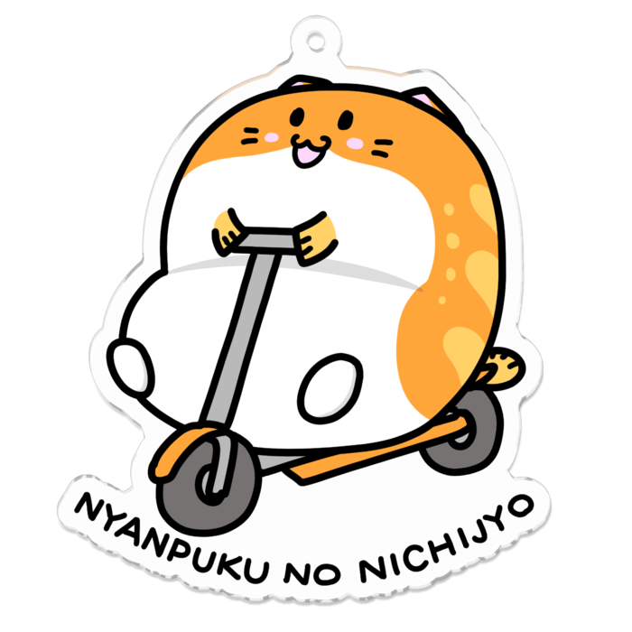 アクリルキーホルダー - 70 x 70 (mm)