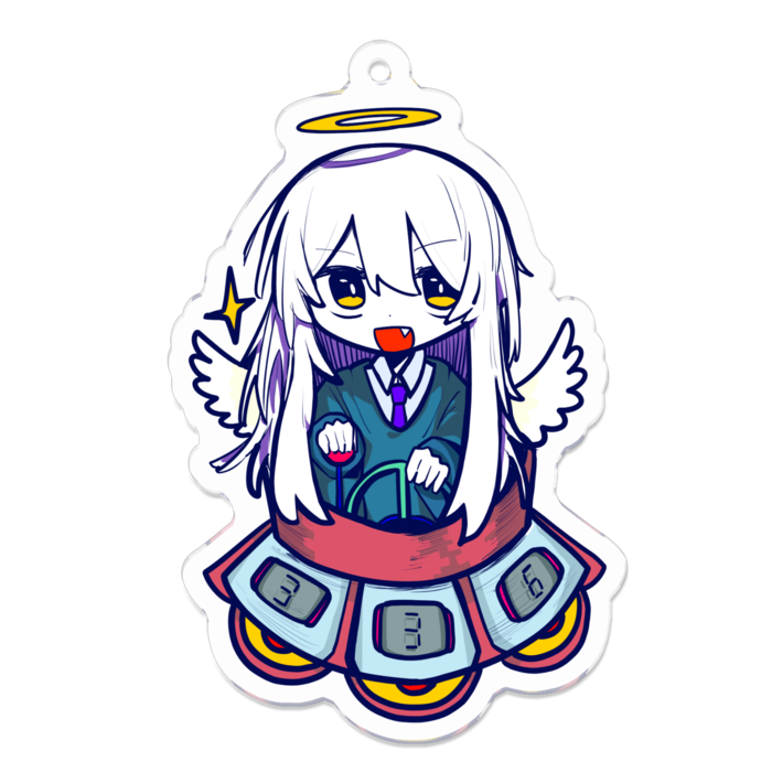 アクリルキーホルダー - 70 x 70 (mm)