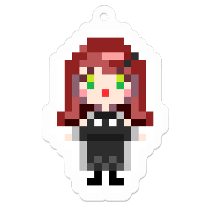 アクリルキーホルダー（コーティング） - 50 x 50 (mm)