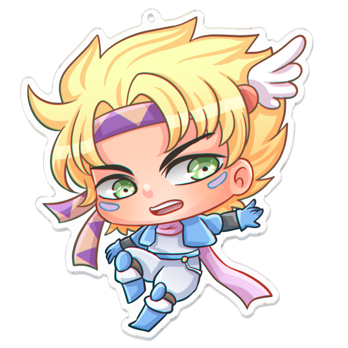 アクリルキーホルダー - 100 x 100 (mm)