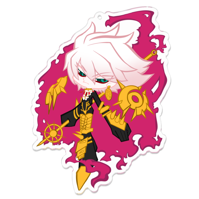 アクリルキーホルダー - 100 x 100 (mm)