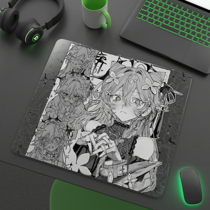 ガラスマウスパッド - 450 × 400mm