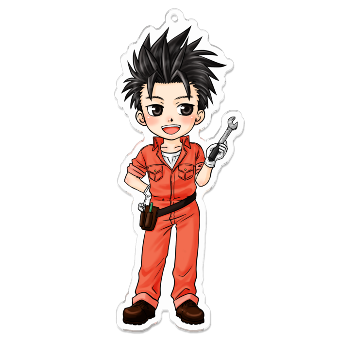 アクリルキーホルダー - 100 x 100 (mm)