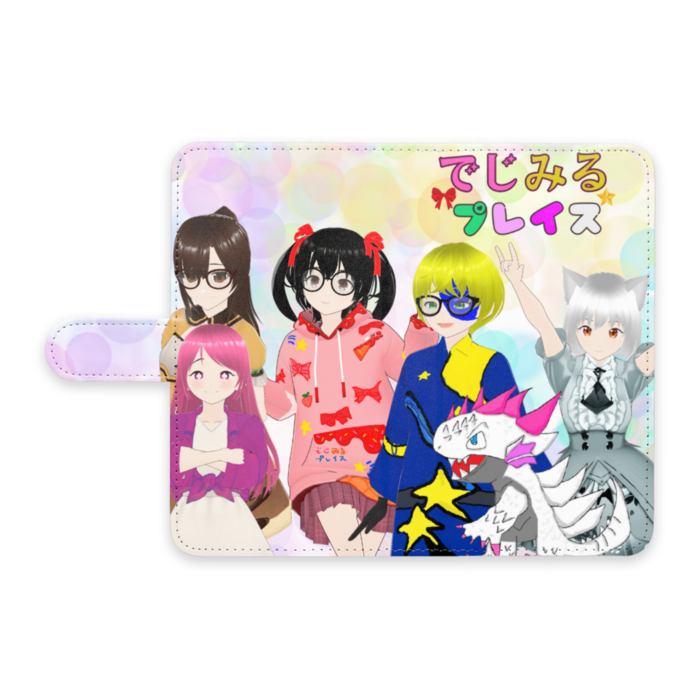 手帳型Androidケース - L - ストラップ穴 なし