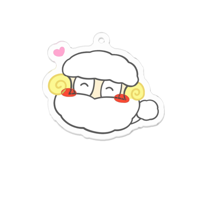 アクリルキーホルダー - 70 x 70 (mm)