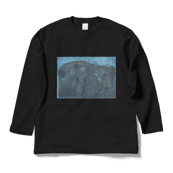 ロングスリーブTシャツ - L - ブラック