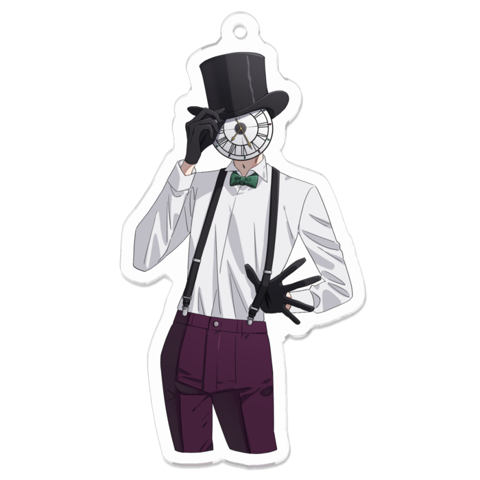 アクリルキーホルダー（コーティング） - 70 x 70 (mm)