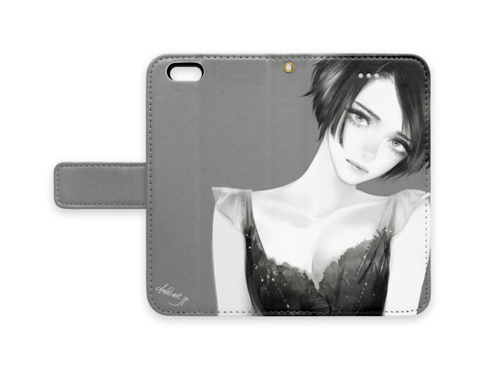 手帳型iPhoneケース - iPhone 6 / 6s - ストラップ穴 あり