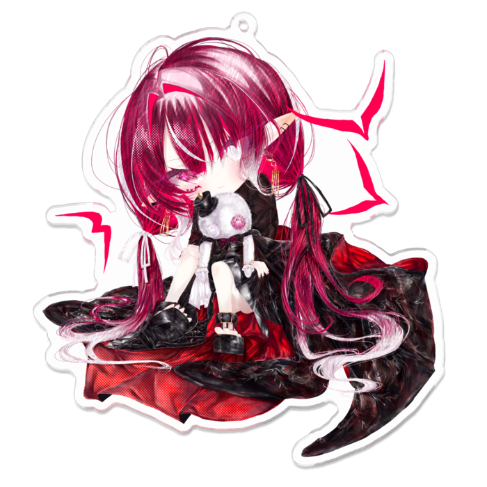 アクリルキーホルダー - 100 x 100 (mm)