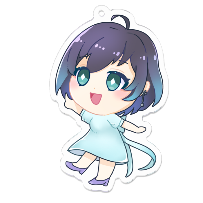 アクリルキーホルダー - 70 x 70 (mm)