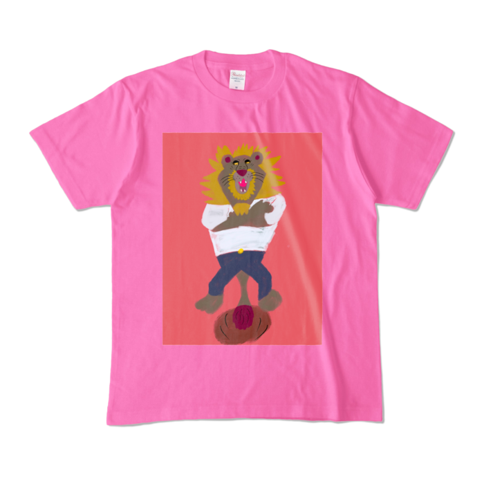 カラーTシャツ - M - ピンク (濃色)