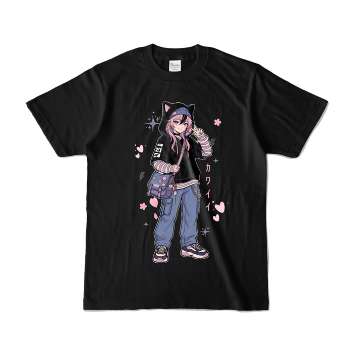 カラーTシャツ - S - ブラック （濃色）