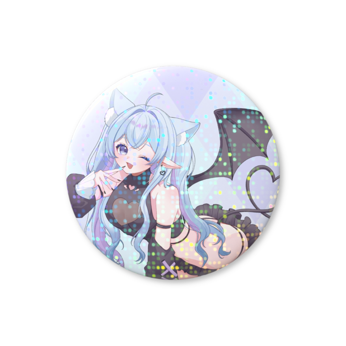 ホログラム缶バッジ - 44mm