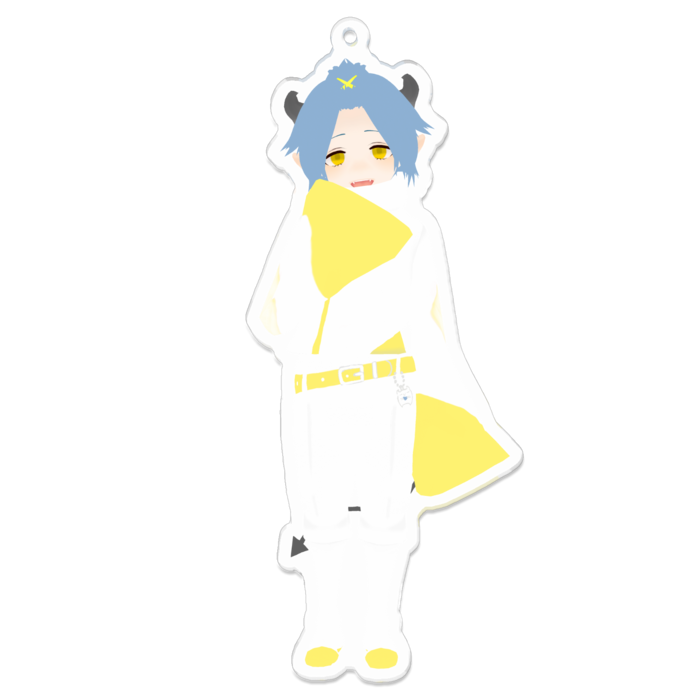 アクリルキーホルダー(コーティング) - 100 x 100 (mm)