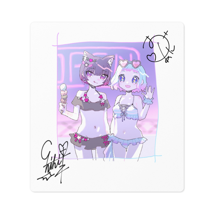 ステッカー - 100 x 100 (mm)