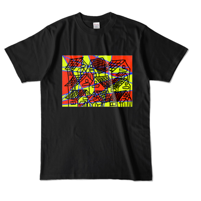 カラーTシャツ - L - ブラック (濃色)