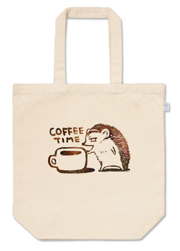 トートバッグ - M - プリント面積小 - ナチュラル