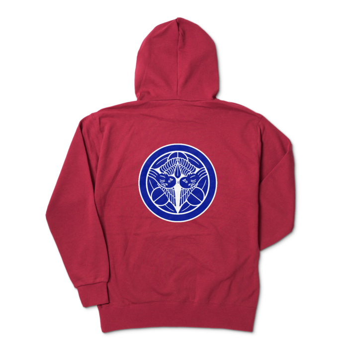 パーカー - XL - バーガンディ