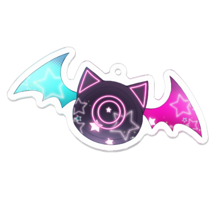 アクリルキーホルダー（コーティング） - 70 x 70 (mm)